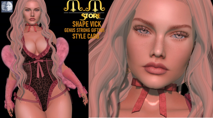 M.M STORE SHAPE  VICK GENUS STRONG GIFT001