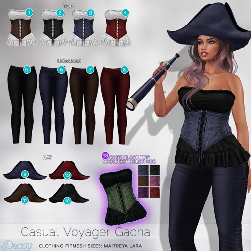 Decoy - Casual Voyager Gacha: #13 Top RARE