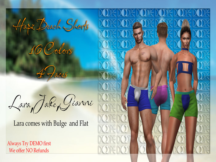 Doope Hapz Beach Shorts