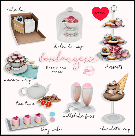 *Tentacio* Boulangerie tea time
