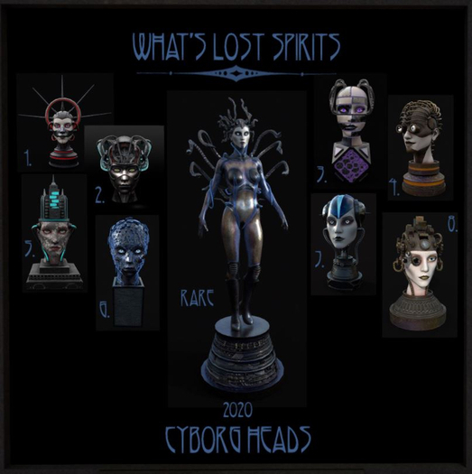 WLS - CYBER HEAD - 9 [boxed] RARE