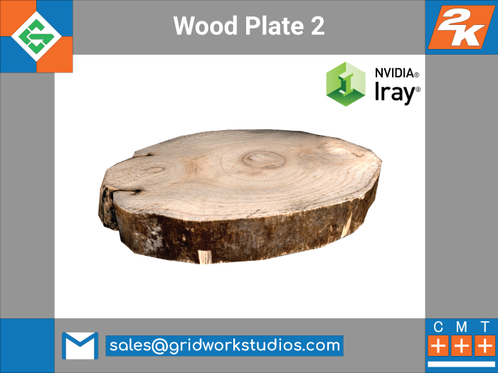 [ G.W.S. ] MESH: Wood Plate 2