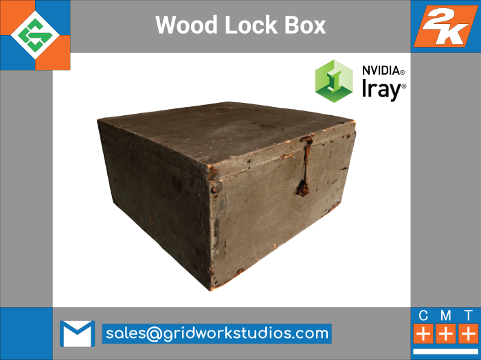 MESH: Wooden Lock Box
