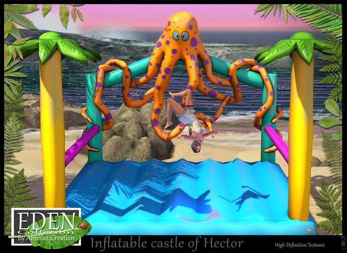 (*.*) Inflatable castle of Hector