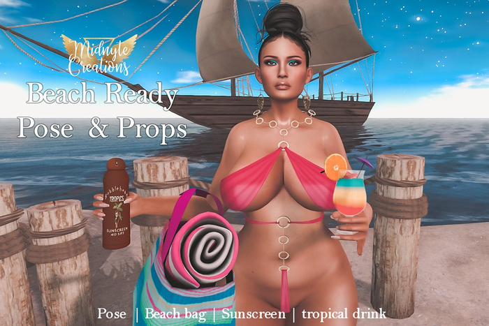 <MC> Beach Ready Pose