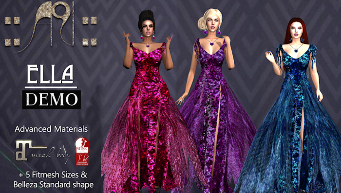 ::AU:: ELLA GOWN  DEMO