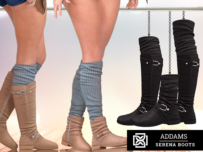 Addams - Serena - Boho Boots with Socks #29