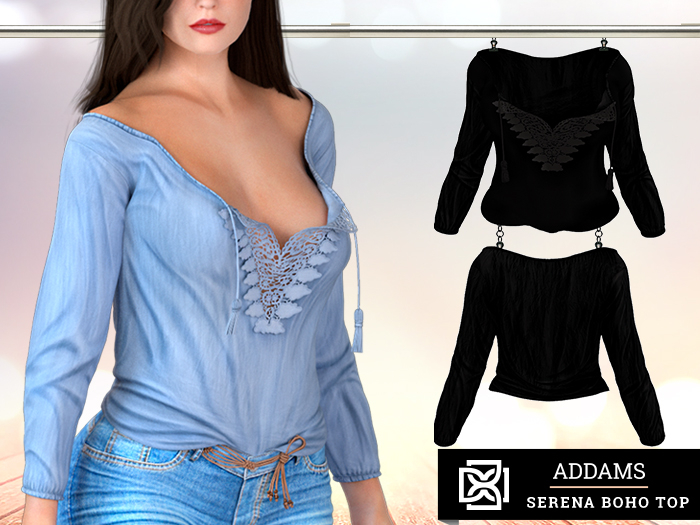 Addams - Serena - Boho Top #30