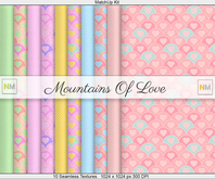 Mountains Of Love Matchup Kit 10 Seamless Textures NM