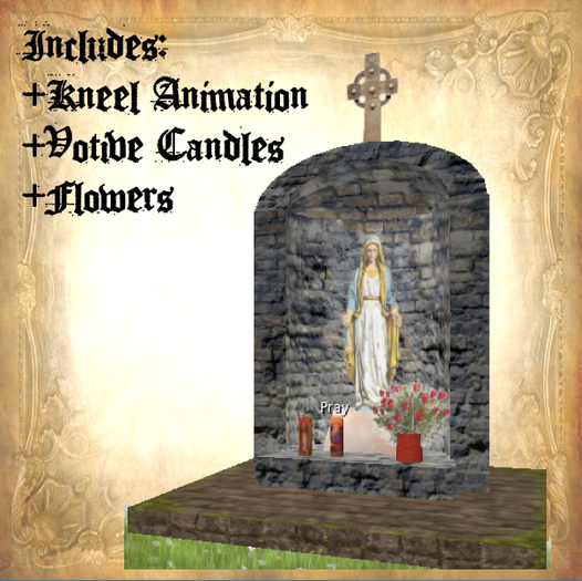 Blessed Virgin Mary Shrine (box)