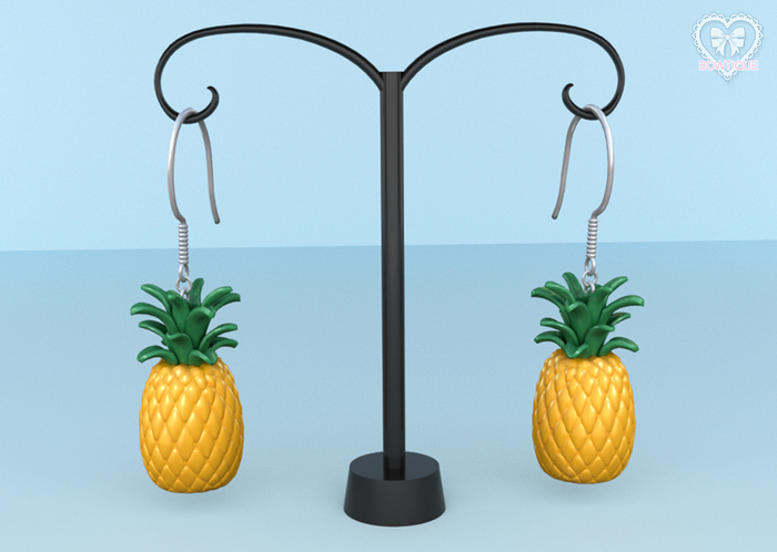 Bowtique - Pineapple Earrings