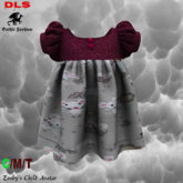 AliyahDress grey mouse wine boxed