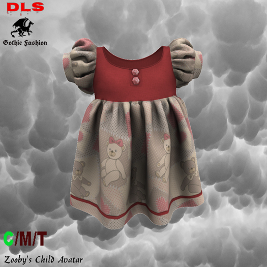 AliyahDress rosa patch teddy boxed