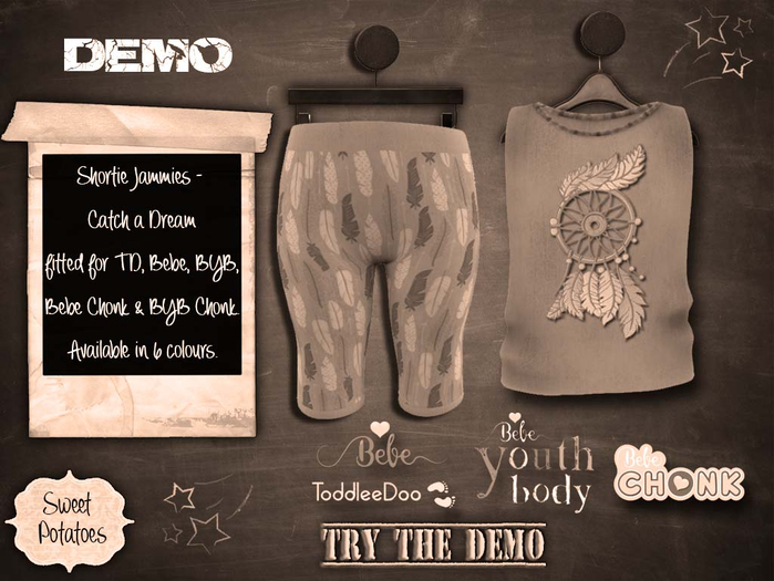 < SP > PJ's Catch a Dream for TD, BEBE, BYB & CHONK - Demo