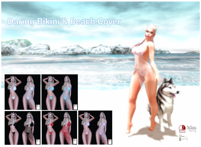 Mocha's Designs  Daring Bikini & Cover FATPACK