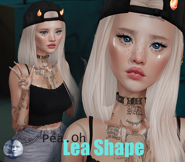 Pea.Oh - Lea Shape {Genus Strange Face}