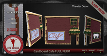 Cafe Decorative Full Permission Efe Design