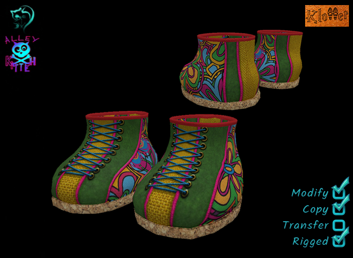 Dinkie Flowers Booties
