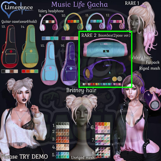 #18{Limerence} Boombox RARE