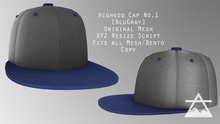 Highgod Cap No.1 [BlueGray]
