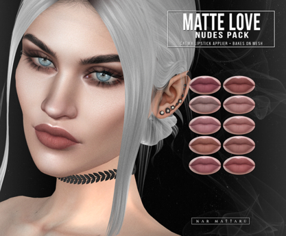 Second Life Marketplace - Matte Love / Nudes // CATWA+BOM