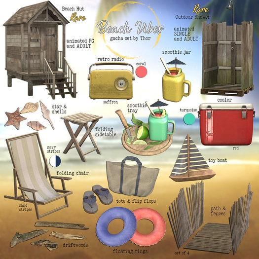 ..::THOR::.. Beach Hut - RARE