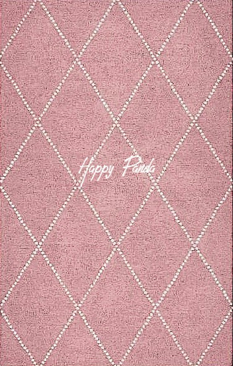 [Happy Panda] Area Rug (boxed) Savanah Pink