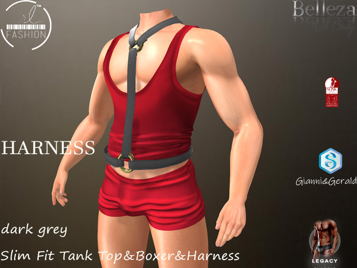Harness Dark grey