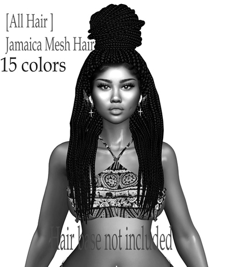 Jamaica mesh hair  [All Hair] DEMO