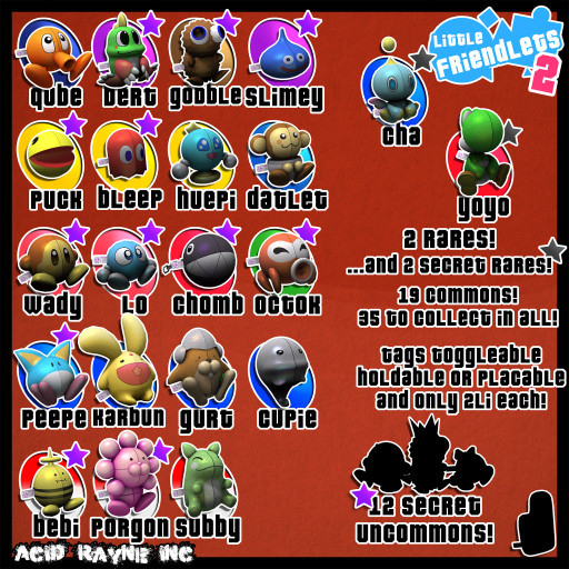 <AR> Little Friendlets S2 - 3. Gobble - Common (BOXED)