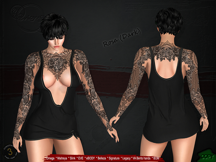 [enigma Ink] Rosa (Dark)  - Add me (Box)