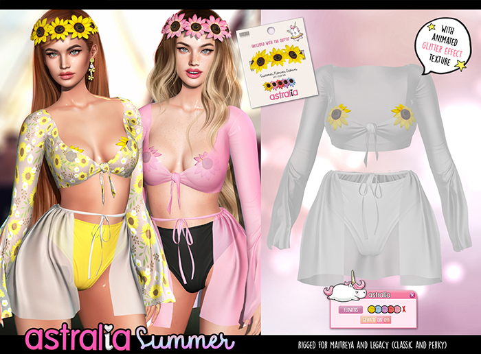 Astralia Clothing - Summer (White)
