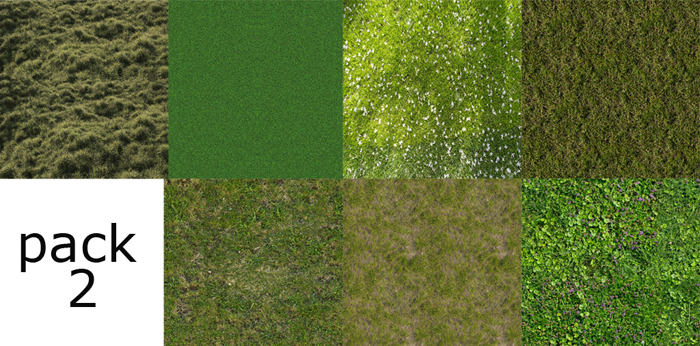 Grass Texture Pack 2 (1024x1024)C/M/T
