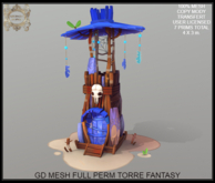 GD MESH FULL PERM TORRE FANTASY