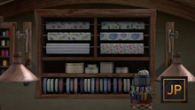 *AF* Craft Room 04 - Paper & Ribbon Rack