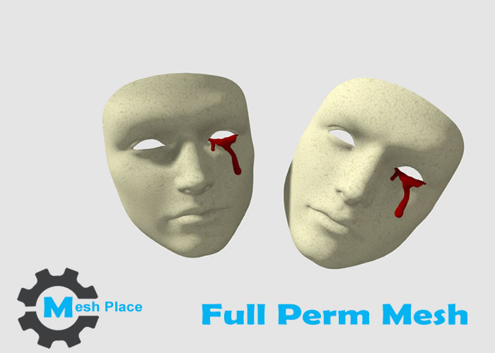 Mesh Place - Mask With Tear Full Perm Mesh