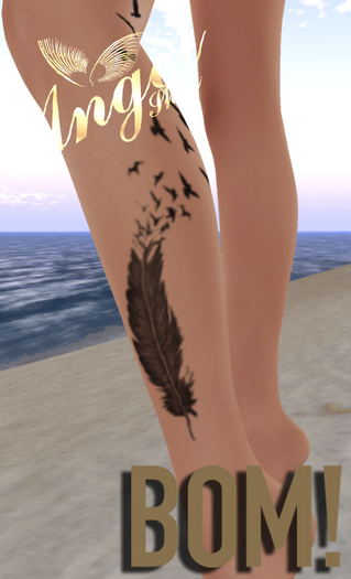 AngelShop Tattoo BOM Feather