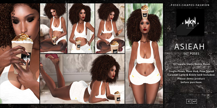 . MKN . Asieah Set Poses (Add/Touch)