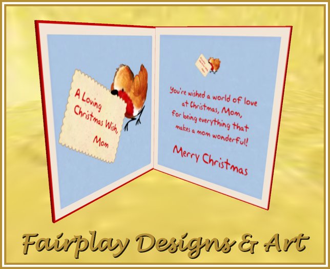 ~*FDA*~ A Loving Christmas Wish for Mom~
