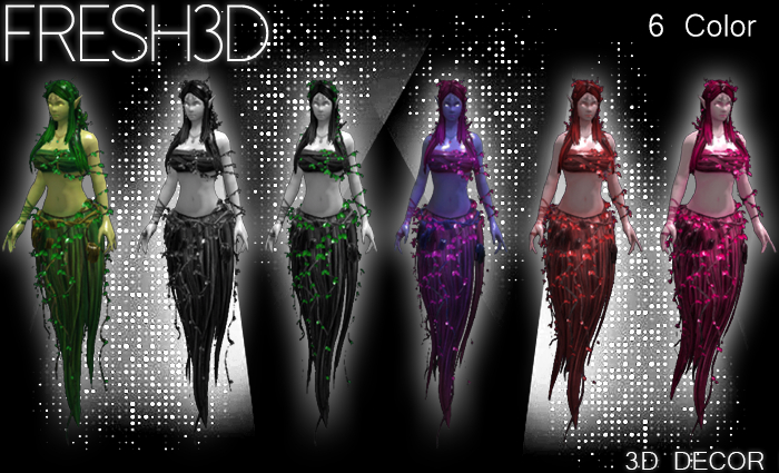 Fresh3D Forest Elven Queen V2