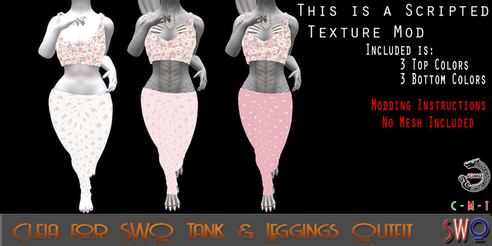 SWO Baethany Texture Mod for SWO Tank Leggings Outfit