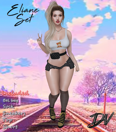 D.V Set Eliane Hourglass