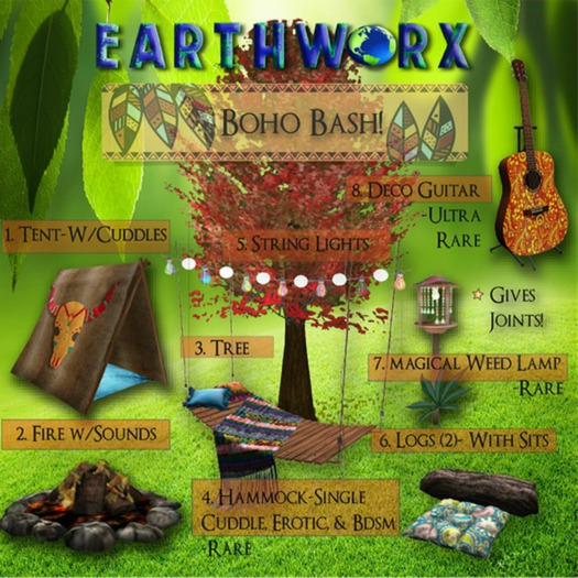 EARTHWORX- Tree w/ Flowers [3] [BOX]