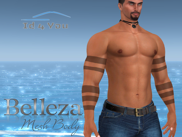 Second Life Marketplace - [Id4You] Tattoo Applier - Arm Band 14D&15  (Belleza-Jake)
