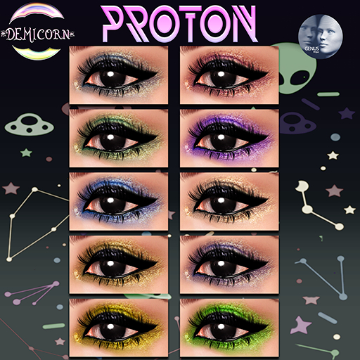 {Demicorn} Proton Eyeshadows - Genus Fatpack