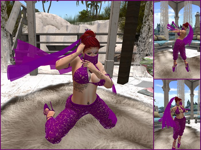 MAITREYA Harem Outfit violet