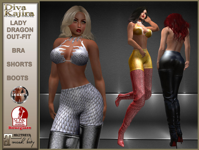 *DIVA KAJIRA* LADY DRAGON ART.0004