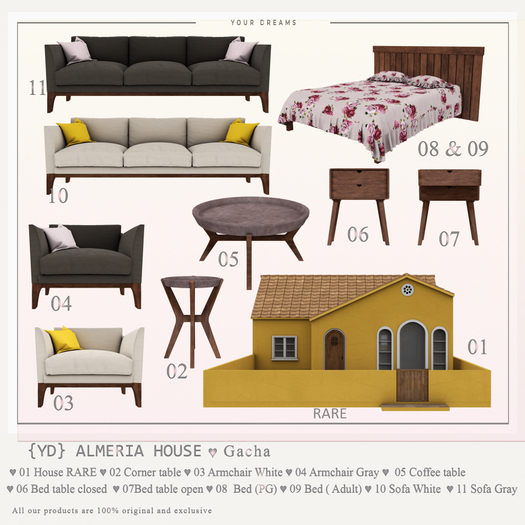 {YD} Almeria House -  House RARE