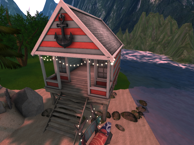 Trompe Loeil - Suffolk Beach Hut Fife