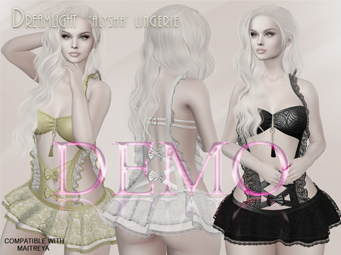 DREAMLIGHT "Alysha" Lingerie (Maitreya) - DEMO